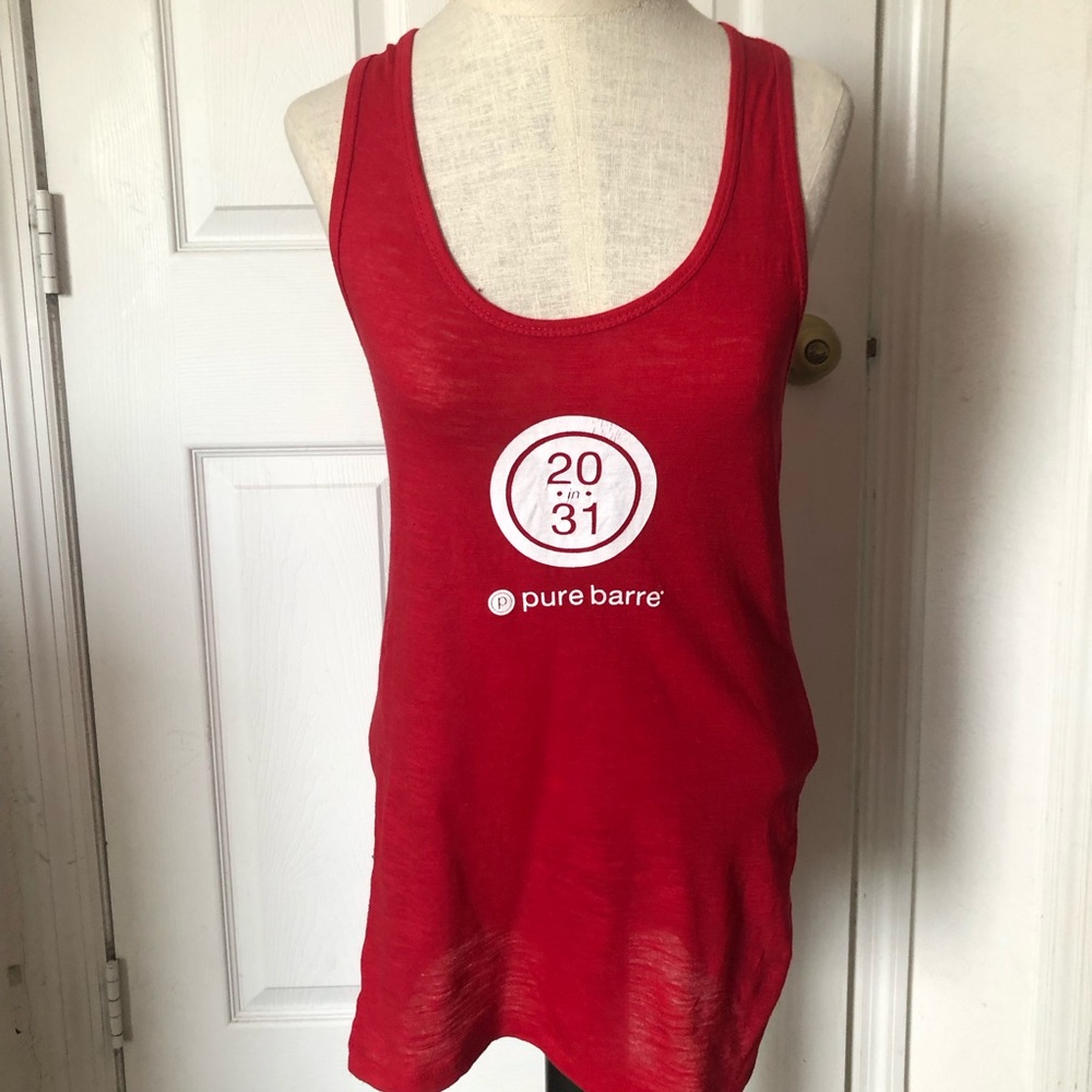 Pure Barre Red Tank